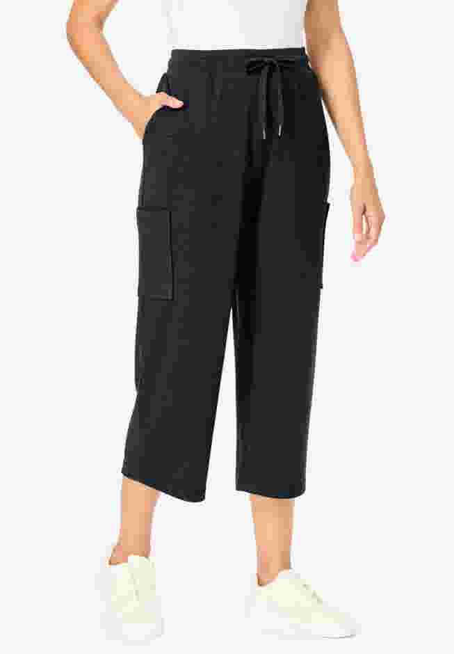 Knit Cargo Capri image number 0