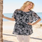 Miracle Mesh Blouson Tunic image number null