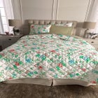 Rose Floral Quilt Set image number null