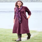 Thermal Knit A-Line Dress image number null