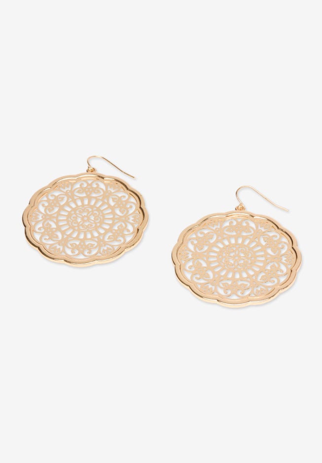 Filigree Drop Earring image number 1