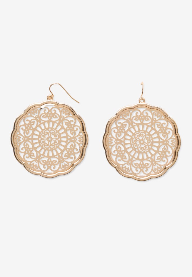 Filigree Drop Earring image number 2