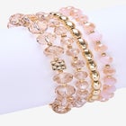 Beaded Stretch Bracelet Set image number null