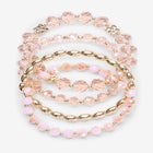 Beaded Stretch Bracelet Set image number null