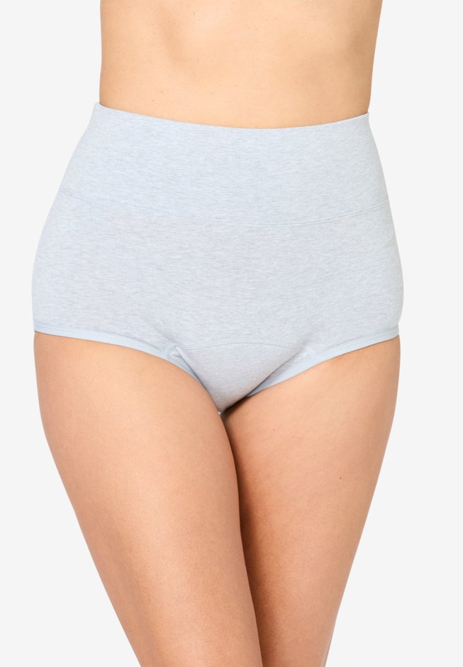 Cotton Spandex Incontinence Brief 2-Pack image number 3