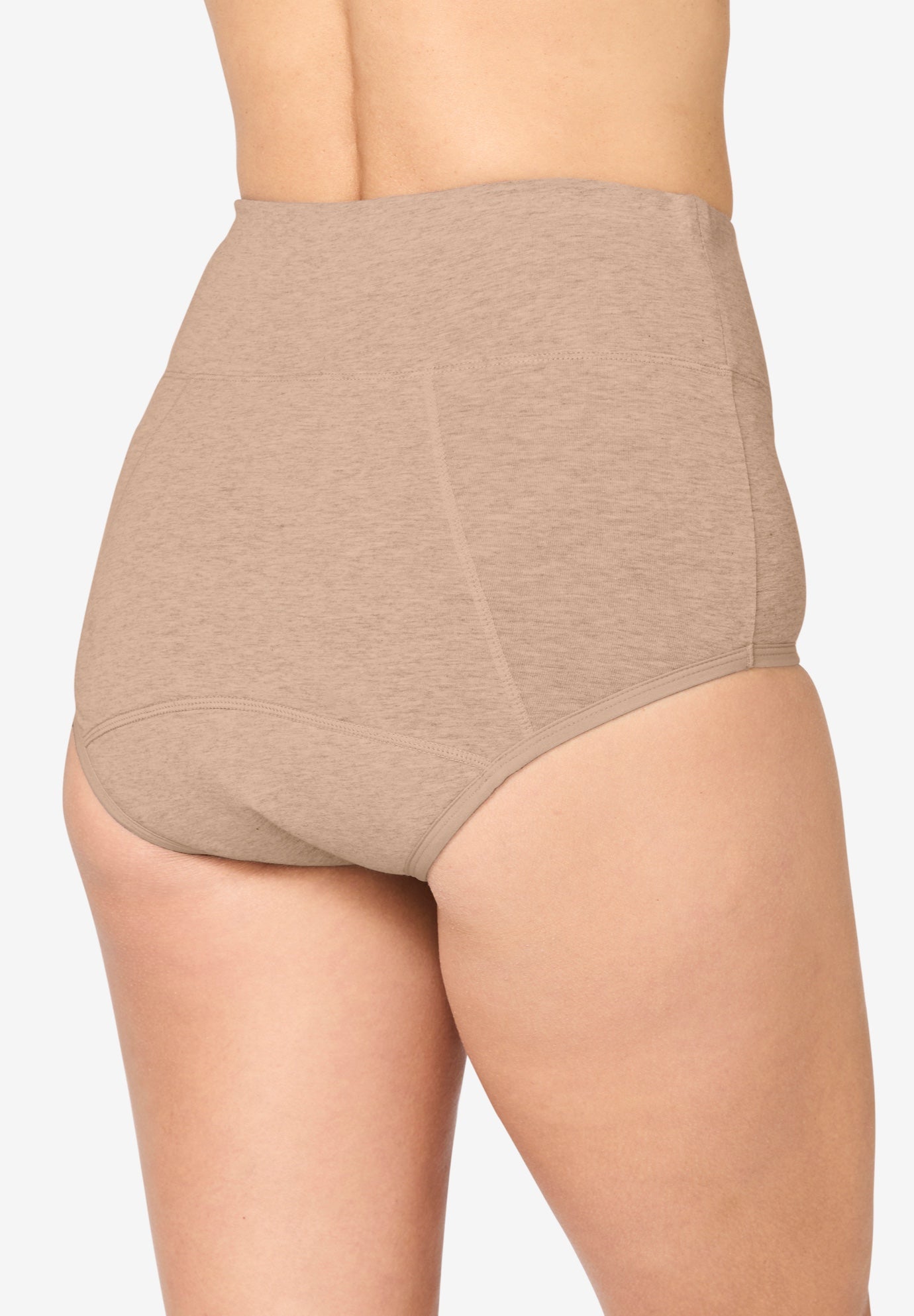 Cotton Spandex Incontinence Brief 2-Pack image number 2
