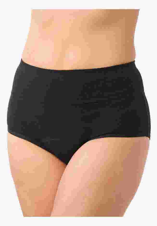 Cotton Spandex Incontinence Brief 2-Pack image number 1
