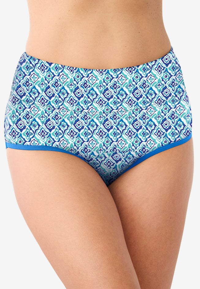 Cotton Spandex Incontinence Brief 2-Pack image number 1