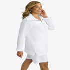 Gauze Half-Zip Tunic image number null