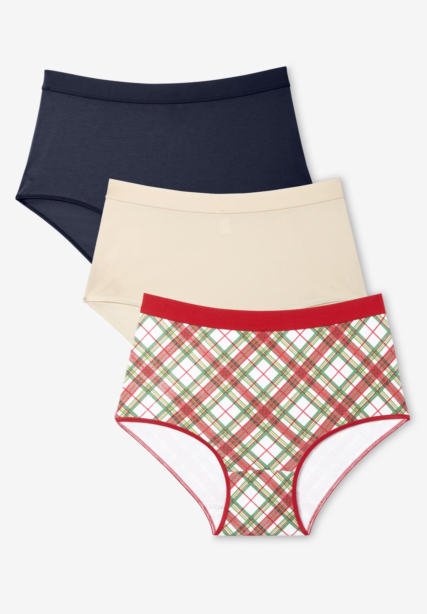 Cotton/Spandex Panty 3-Pack image number 0