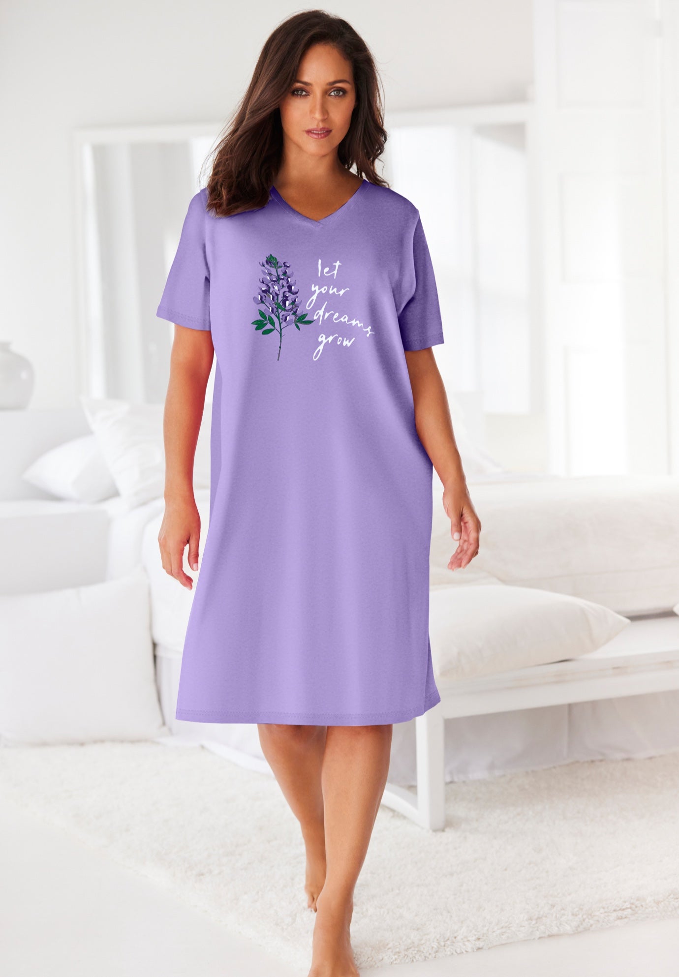 Only Necessities&reg; Graphic Sleepshirt image number 1