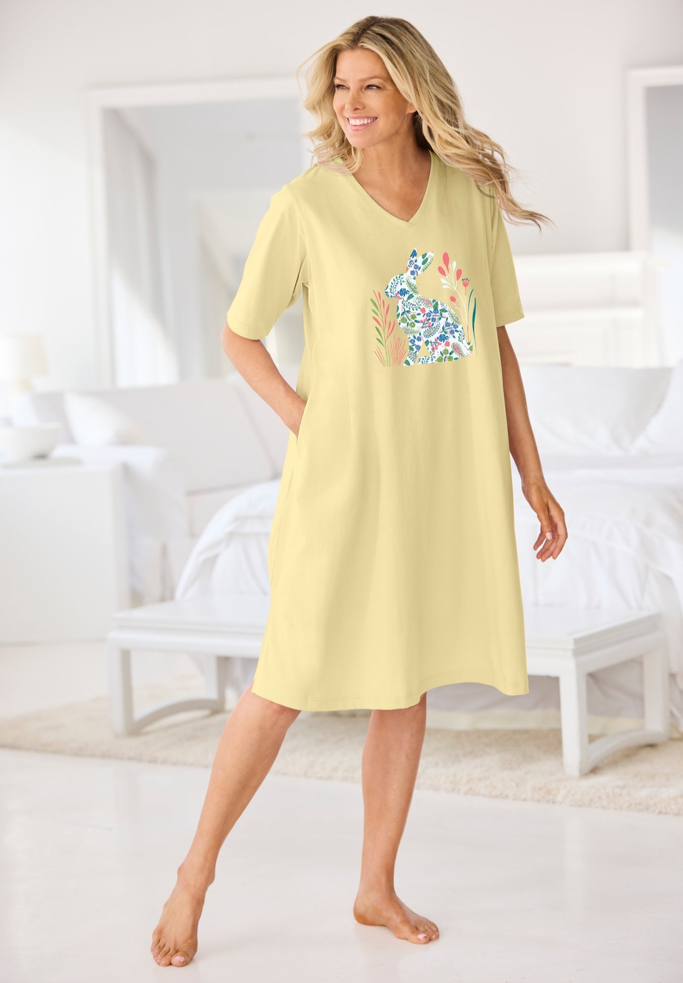 Only Necessities&reg; Graphic Sleepshirt image number 2