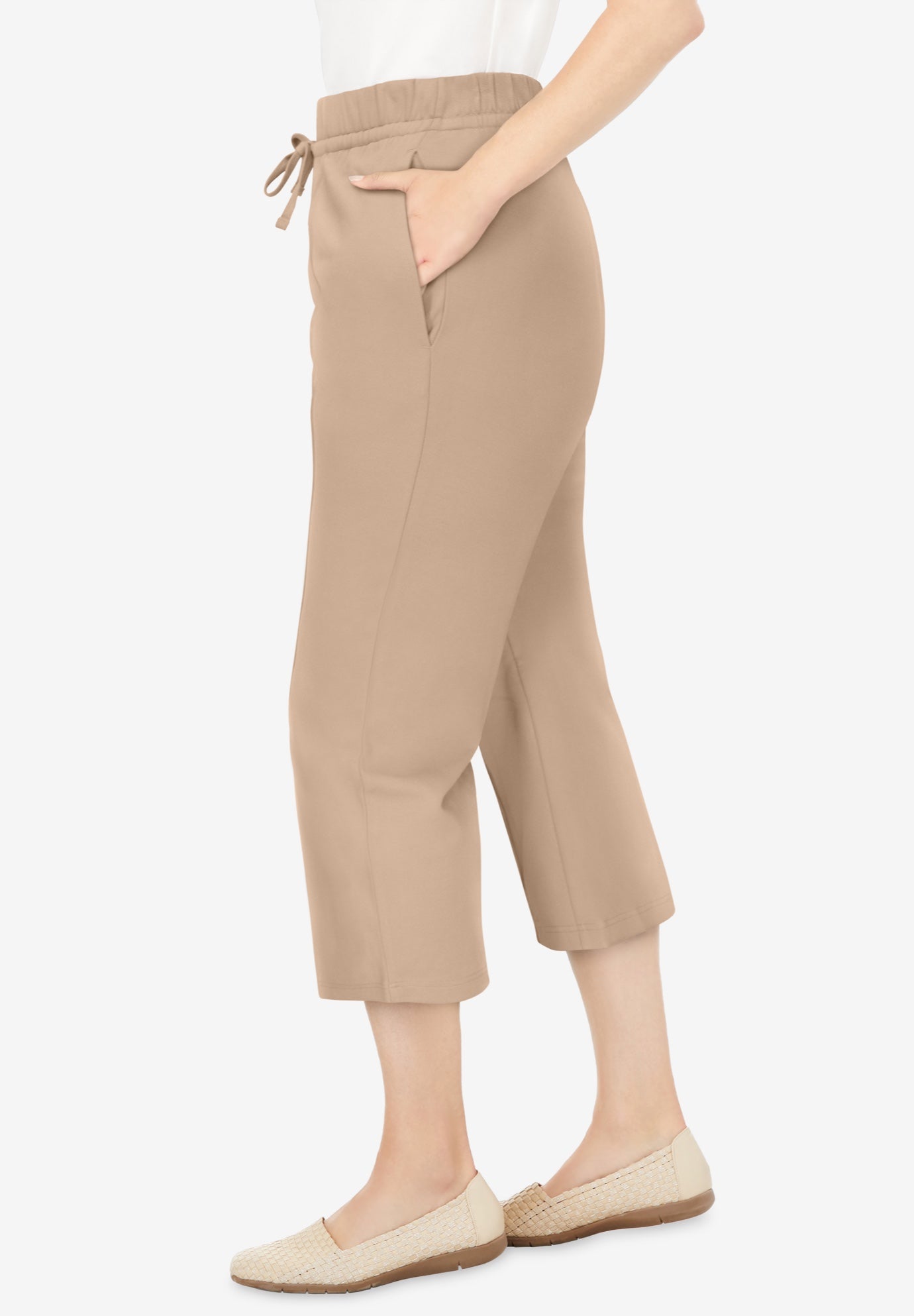 Easy Going Knit capri image number 2