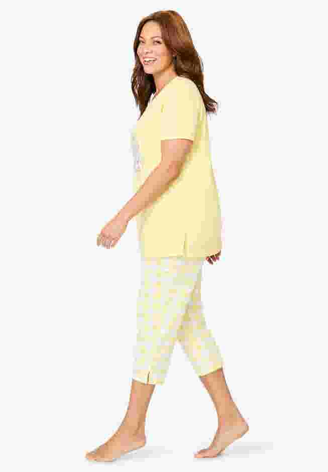 Only Necessities® Capri Pajamas image number 2