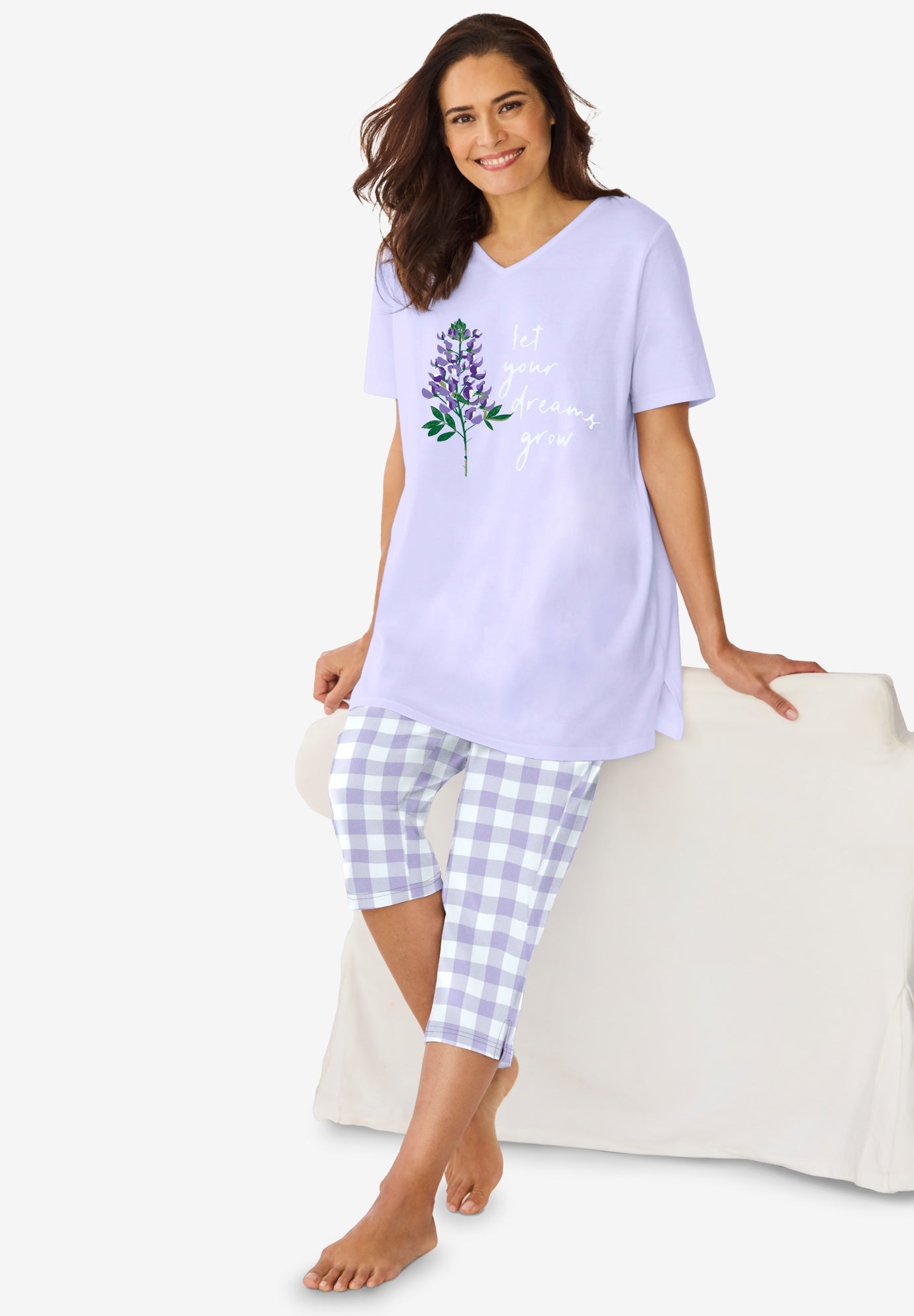 Only Necessities&reg; Capri Pajamas image number 0