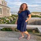 Side Knot Tee Dress image number null