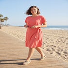 Side Knot Tee Dress image number null