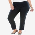 Stretch Denim Straight-Leg Jegging image number null