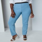 Stretch Denim Straight-Leg Jegging image number null