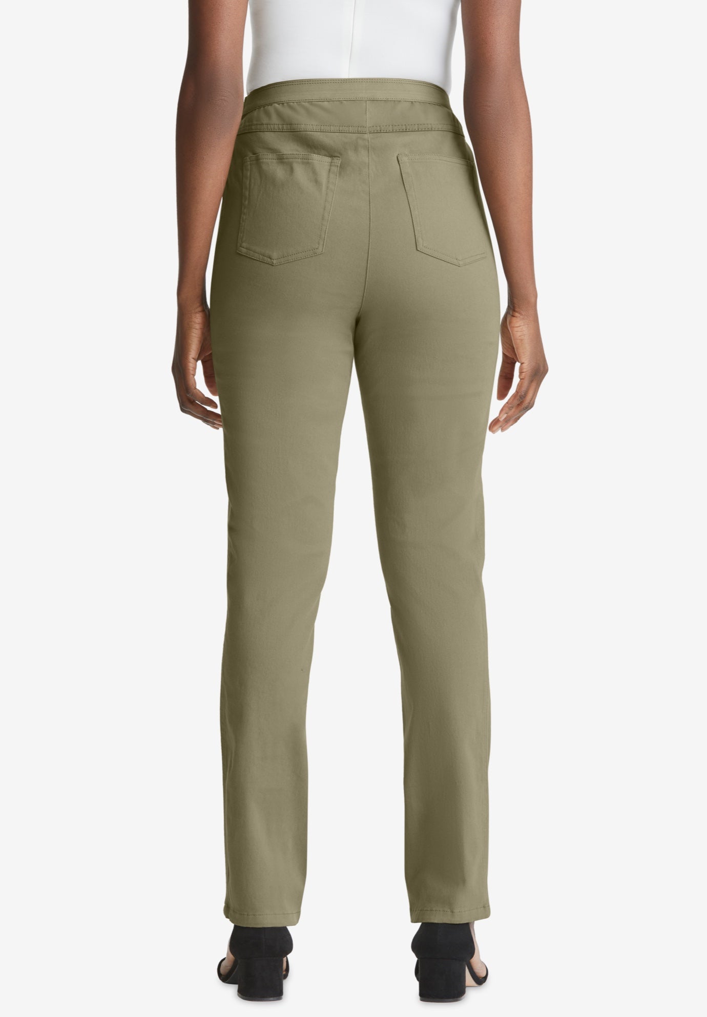 Stretch Denim Straight-Leg Jegging image number 1