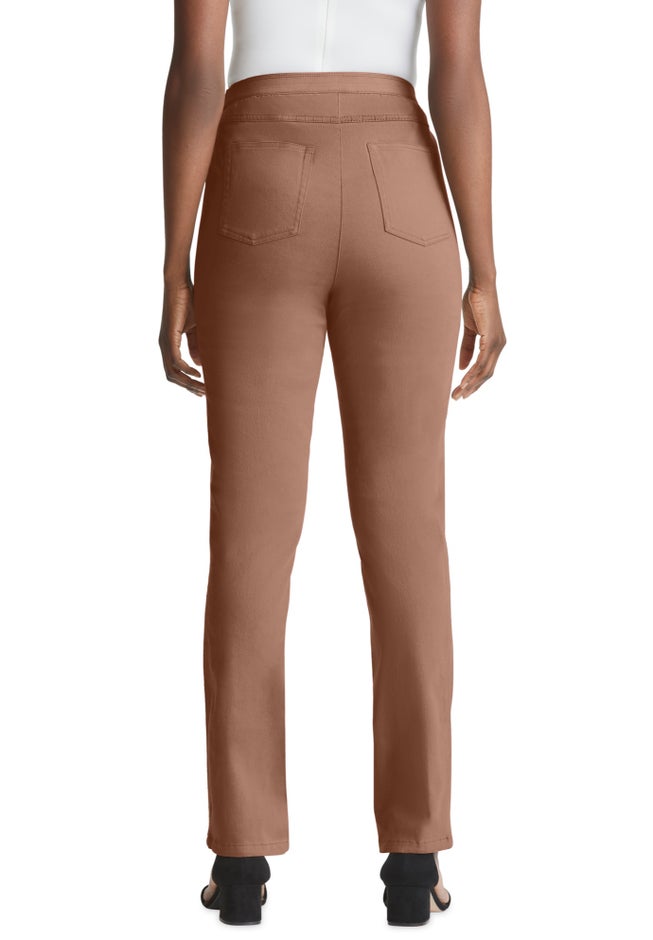 Stretch Denim Straight-Leg Jegging image number 1