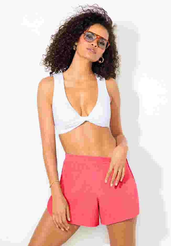 Baby French Terry Shorts Cover Up image number 3