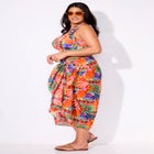 Lightweight Adjustable Sarong Wrap Skirt Cover Up image number null