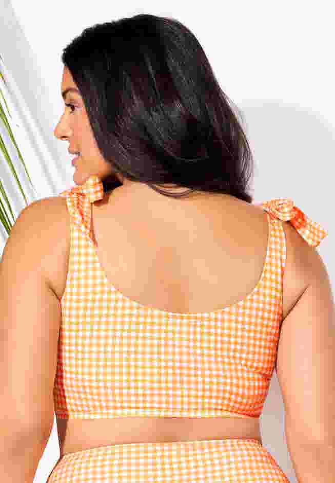 Bra Sized Twist Front Bikini Top image number 1