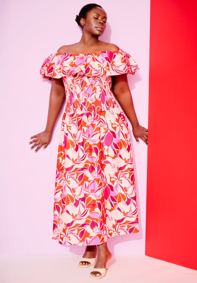 Smocked Bubble Dress image number 0