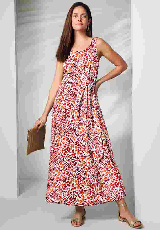 Side Tie Maxi Dress image number 0
