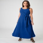 Side Tie Maxi Dress image number null