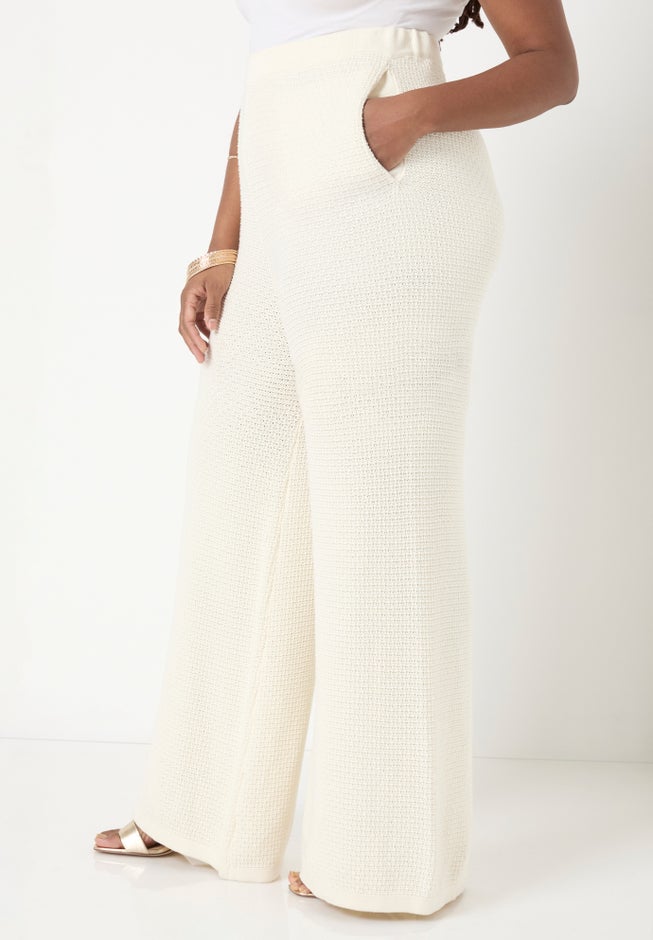 Knitted Sweater Pants image number 2