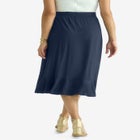 Midi Ruffle Skirt image number null