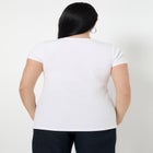 Ribbed Crewneck Top image number null
