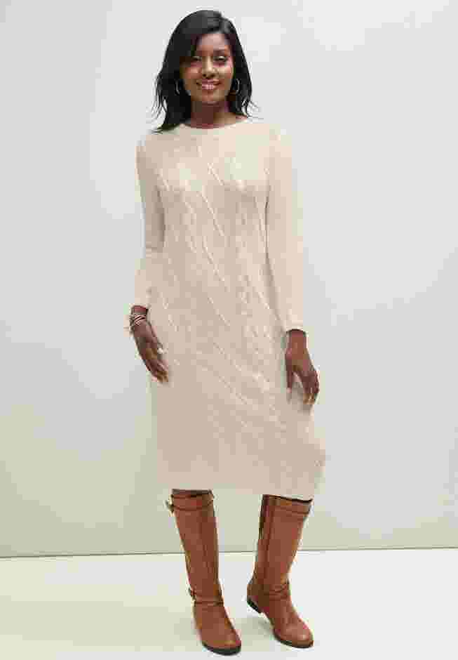 Cable Sweater Dress image number 0