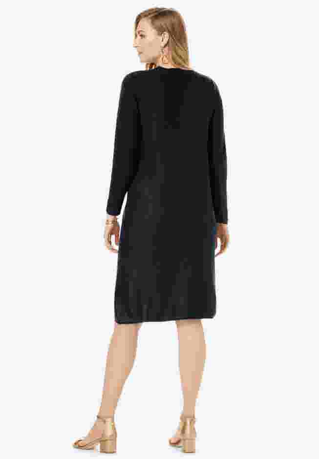 Cable Sweater Dress image number 1