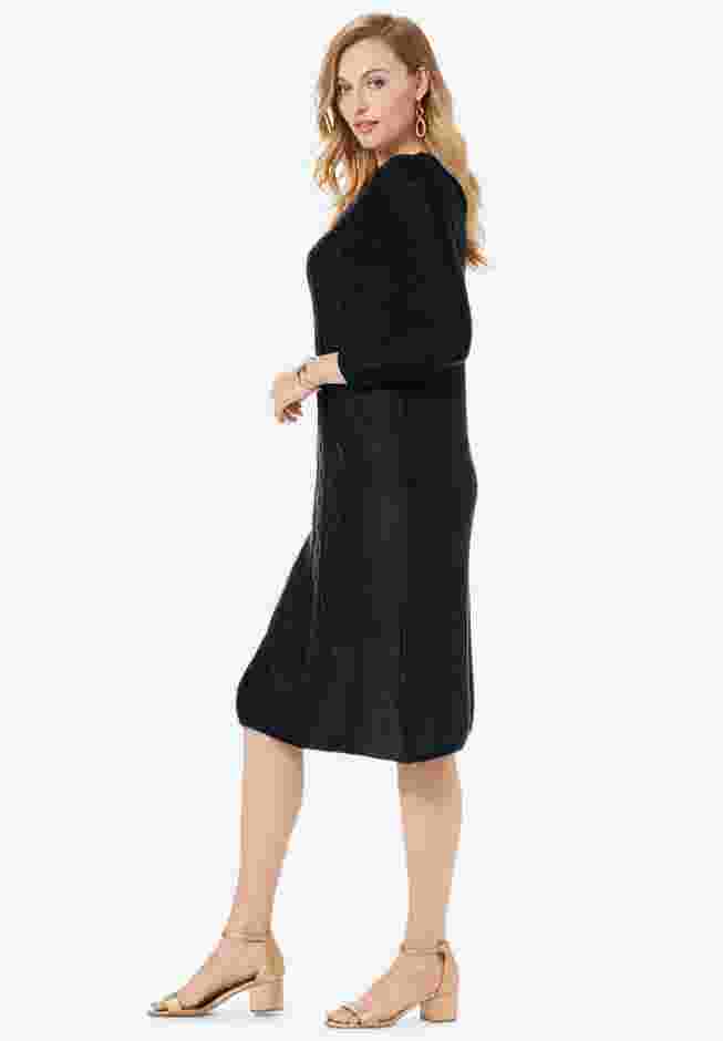 Cable Sweater Dress image number 2