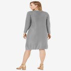 Cable Sweater Dress image number null