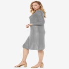 Cable Sweater Dress image number null