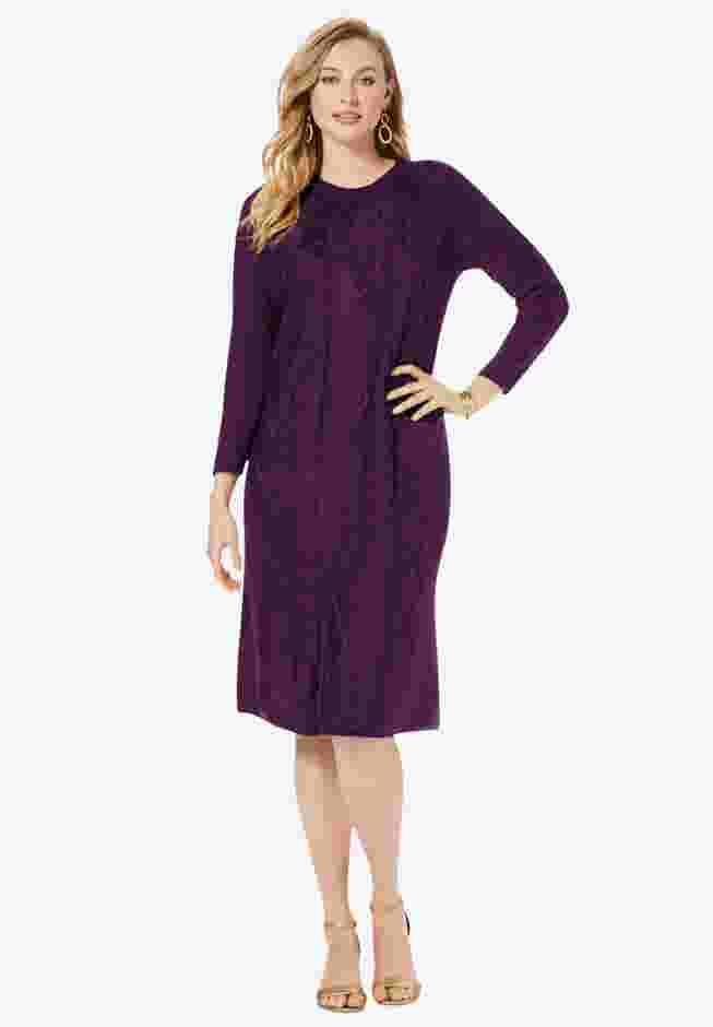 Cable Sweater Dress image number 0