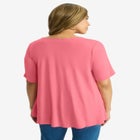 Scalloped V-Neck Tunic image number null