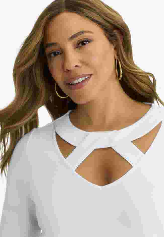 Cutout A-Line Top image number 3