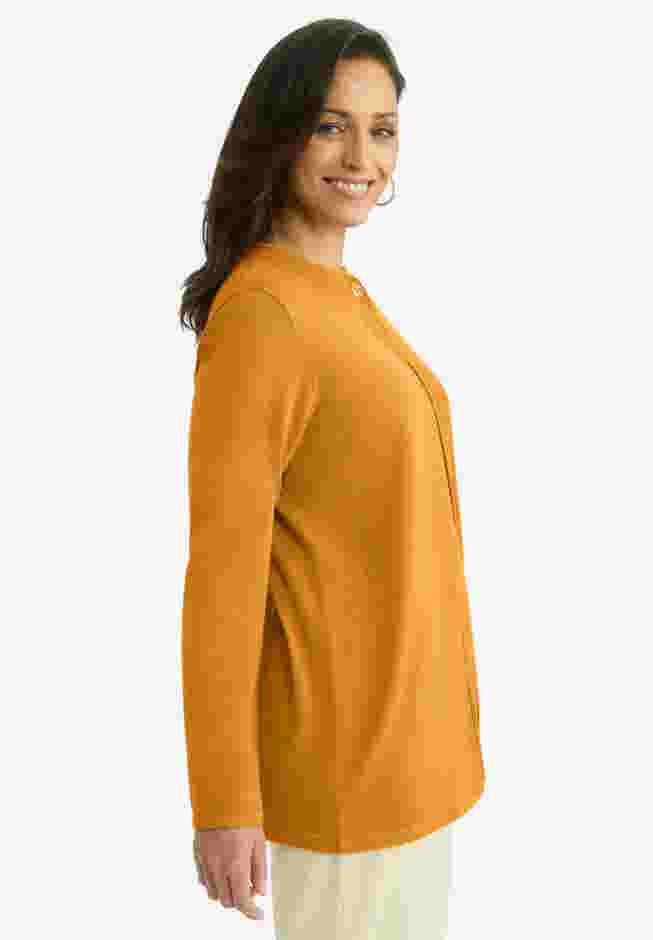 Crochet Trim Cardigan image number 1