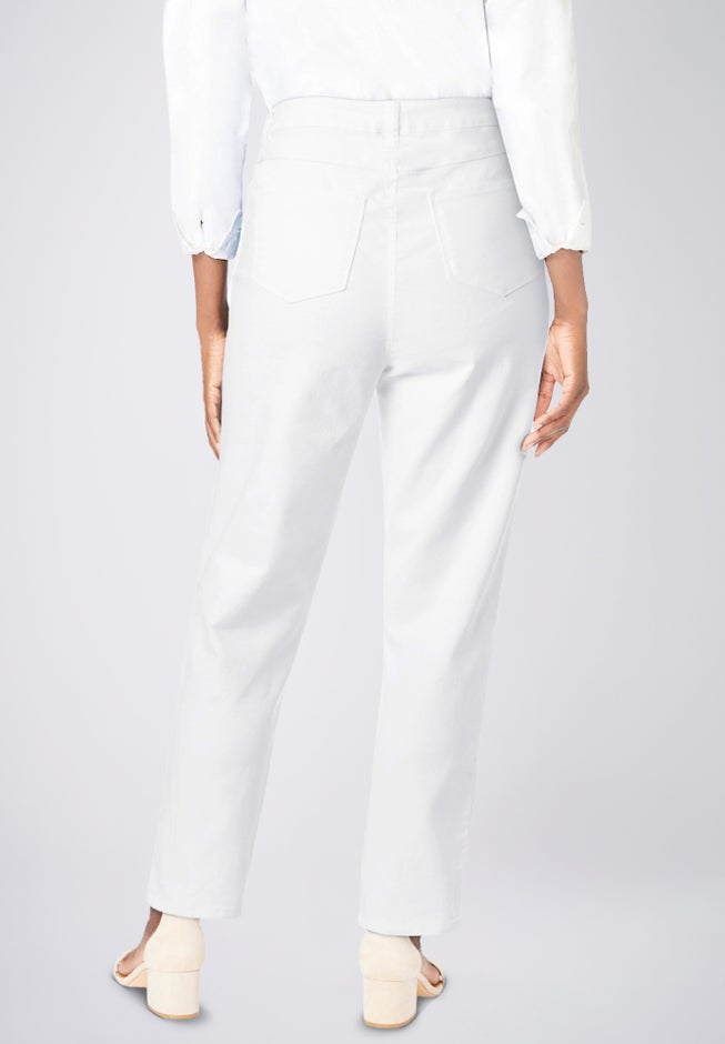 True Fit Stretch Denim Straight Leg Jean image number 2