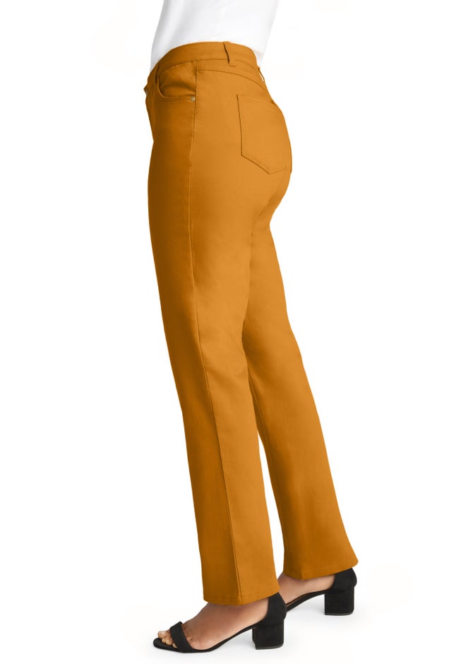 True Fit Stretch Denim Straight Leg Jean image number 2