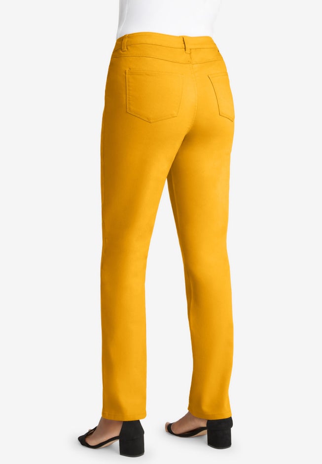 True Fit Stretch Denim Straight Leg Jean image number 1