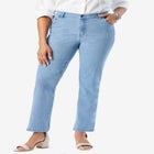 True Fit Stretch Denim Straight Leg Jean image number null