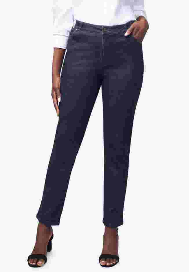 True Fit Stretch Denim Straight Leg Jean image number 0