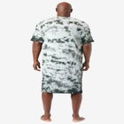 Short-Sleeve Jersey Henley Nightshirt image number null