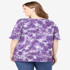 Printed Perfect Square-Neck Tee image number null